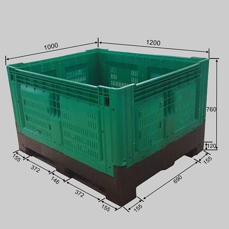 Grid Plastic Cargo Pallet Box