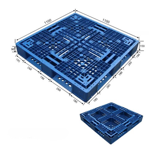 1100 x 1100 Full Perimeter Plastic Pallet 1100 x 1100 Full Perimeter Plastic Pallet