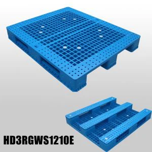 1200*1000*150 Single Faced Plastic Resin Beverage Pallets, HD3RGWS1210E