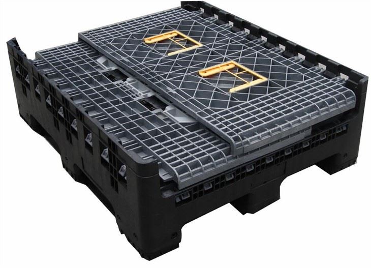 Innovated Collapsible Moving Plastic Pallet Bin