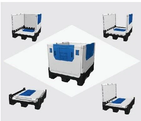 Plastic Storage Pallet Box Container